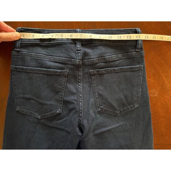 Quince NWT Bella Stretch Wide Leg Jeans in Deep Sea Blue Size 27 - Picture 6 of 12